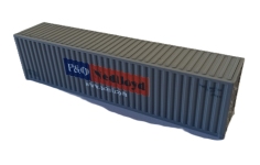 BuBi Model TT70168 - TT - Container 40 ft P+O Nedlloid
